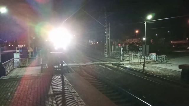 МЦД 1 Водники на высокой скорости летит ЭП2д смотреть онлайн