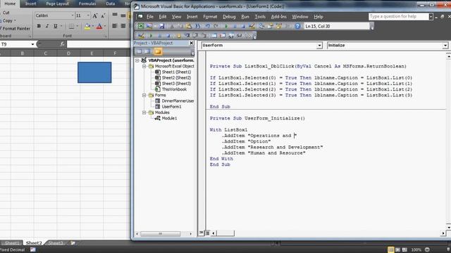 Learn Excel -Video 59- VBA UserForm - Display big names in List Box смотреть онлайн
