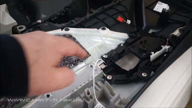 Установка нового варианта подсветки на Камри 70 - Автотехцентр Camry Tuning смотреть онлайн