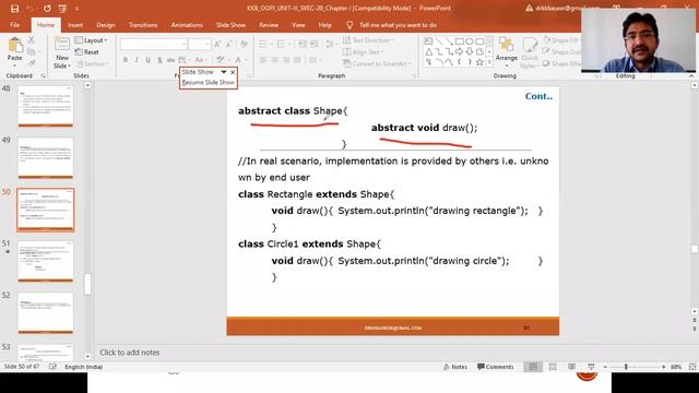 Implementing and Extending Interface in Java смотреть онлайн