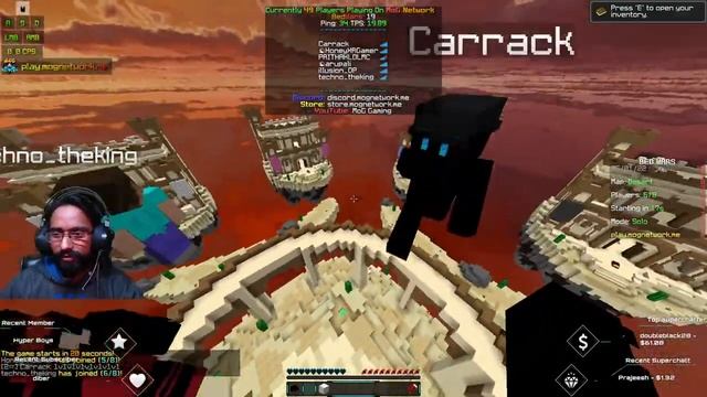?Minecraft BedWars In RagnaRock 24x7 Online Server?SERVER IP Java: play.ragnarockmc.in смотреть онлайн
