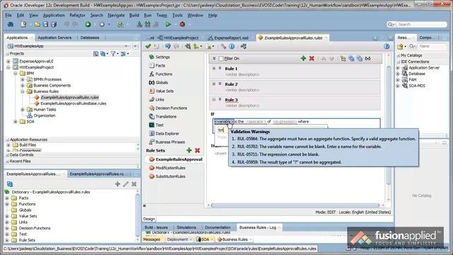 Oracle Business Rules: Sums and Averages in Test Conditions смотреть онлайн