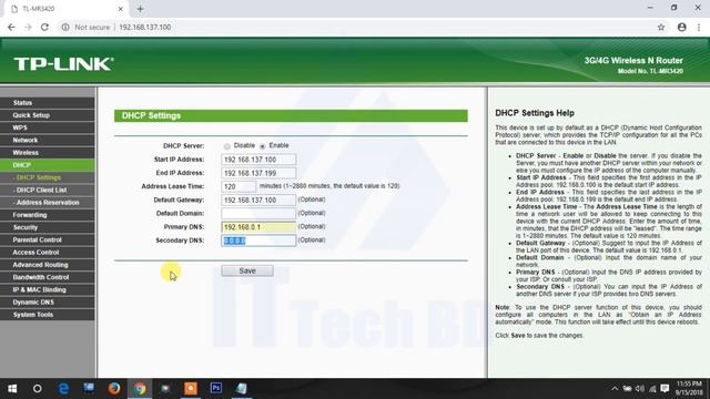 How To Configure Router TP Link Using DHCP Address
