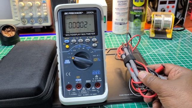 BK PRECISION Data Logging True RMS Multi - Display Multimeter Model 2890A смотреть онлайн