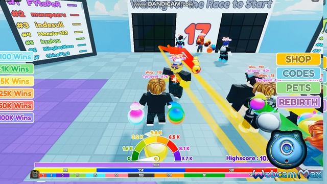 СДЕЛАЛ МАКСИМАЛЬНАЯ СКОРОСТЬ! СИМУЛЯТОР БЕГУНА В ROBLOX смотреть онлайн