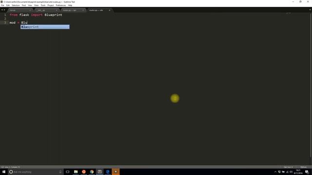Intro to Flask Blueprints смотреть онлайн