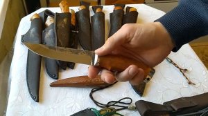 Unboxing.Распаковка. Ножи от кузницы Овсова.