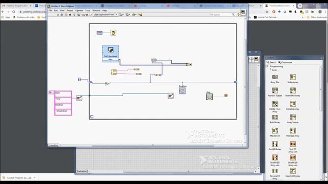 LabView Basics 2 - Writing data to an excel file смотреть онлайн