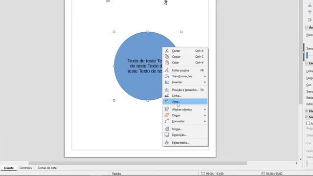 Dá para ADAPTAR TEXTO A UMA FORMA no LIBREOFFICE DRAW? - Ene Dúvidas #17 смотреть онлайн