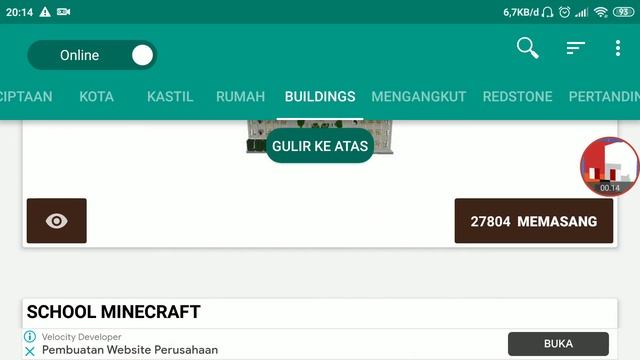 Kalian harus download aplikasi ini nama nya building of Minecraft dan craft man смотреть онлайн