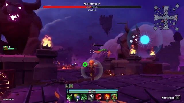 Dungeon Defenders: Going Rogue - Huntress Vs Ancient Dragon (First time) смотреть онлайн