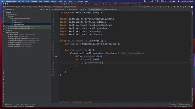 วิธีใช้ Android LiveData ใน ViewModel ด้วยรูปแบบ MVVM смотреть онлайн