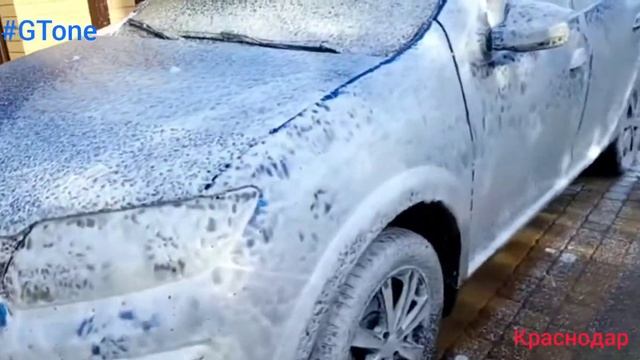 Мойка автомобиля Renault Sandero Stepway активной пеной Gt One от GTphos с помощью бытовой мойки смотреть онлайн