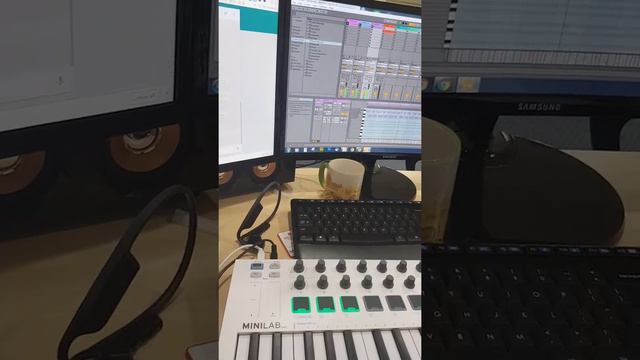 I'm Yours. First time Ableton with Arturia Minilab MKII смотреть онлайн