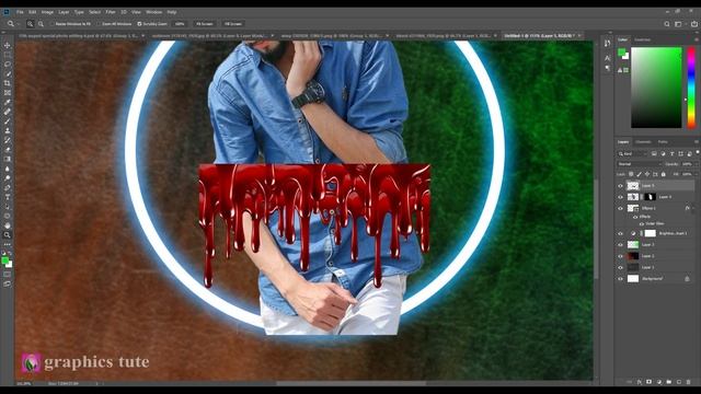 Photoshop 15 August Profile Photo Editing 2021| Independence Day Special Dripping Effect | 3D Effec смотреть онлайн