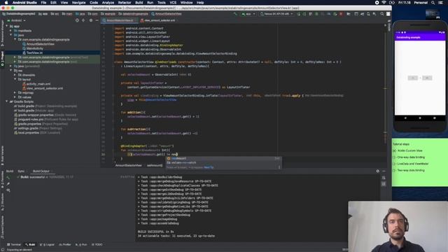 Live coding Android: Two-way data binding (Kotlin) смотреть онлайн