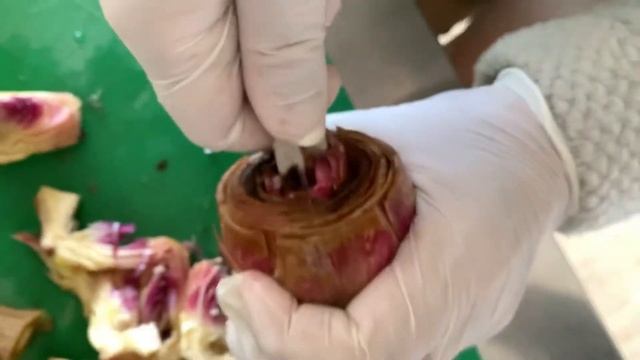 Яичница с артишоками, как почистить артишок смотреть онлайн