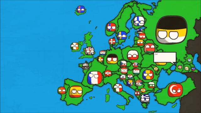 Кантриболз Countryballs Будущее Европы часть 2 (Восток)