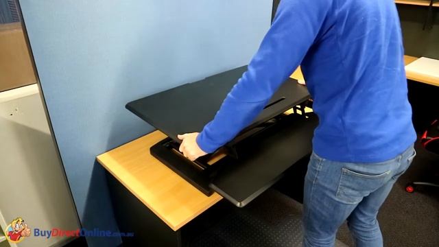 Sit-to-Stand Height Adjustable Desk смотреть онлайн