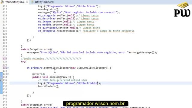 Código moveToFirst SQLite - Android - 198 смотреть онлайн