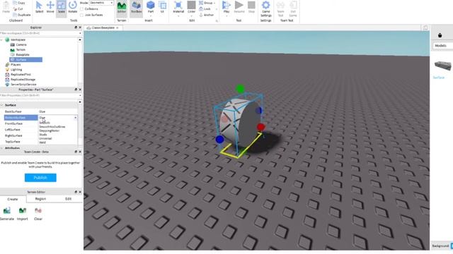 НЕТУ "Surface" ЧТО ДЕЛАТЬ!? | Roblox Studio смотреть онлайн