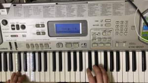 Casio CTK 800 Sound Check and Preset Sound