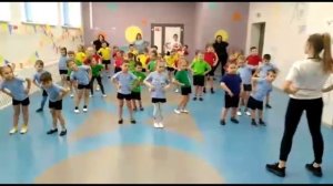 Флешмоб  "Утренняя зарядка", посвященная Всемирному дню здоровья.