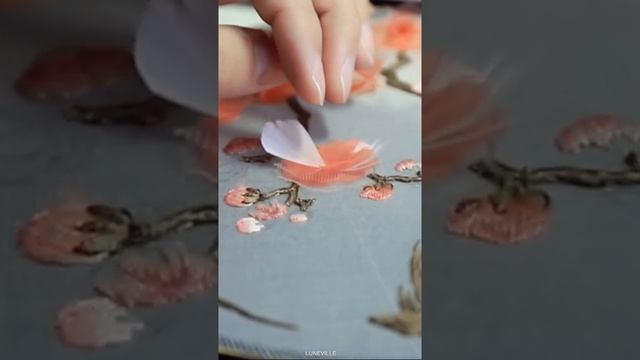 【LUNEVILLE】Embroidery fans смотреть онлайн