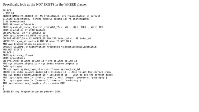 Databases: Programmatically find indexes that cannot be rebuilt online (3 Solutions!!) смотреть онлайн