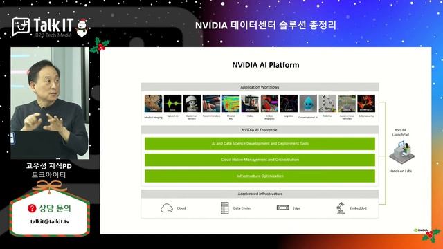 NVIDIA 데이터센터 솔루션 A to Z 총정리[토크아이티 웨비나] смотреть онлайн