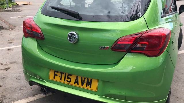 FT15AVM - Vauxhall Corsa 1.6 16V Turbo VXR 3dr in Green смотреть онлайн