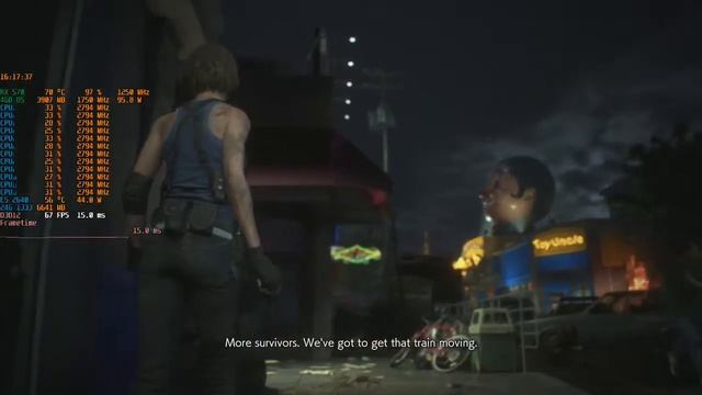 Resident Evil 3 DEMO - XEON E5 2640 + RX 570 + 24GB DDR3 смотреть онлайн