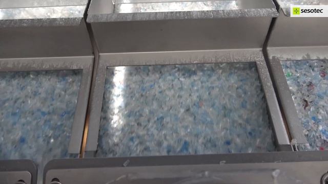 Sesotec sorting line for PET bottle recycling at Futura PET смотреть онлайн