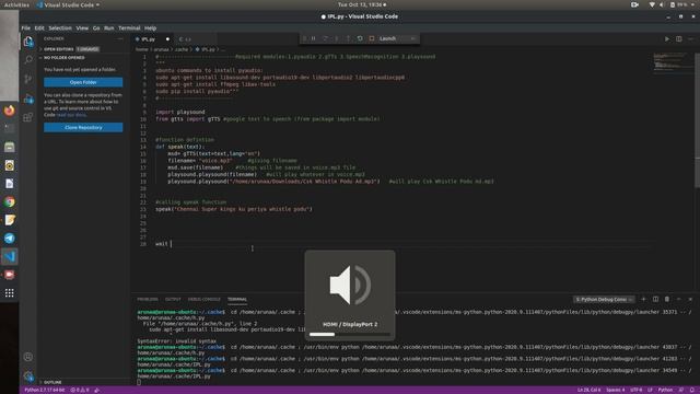 How to Play Audio Files in Python смотреть онлайн