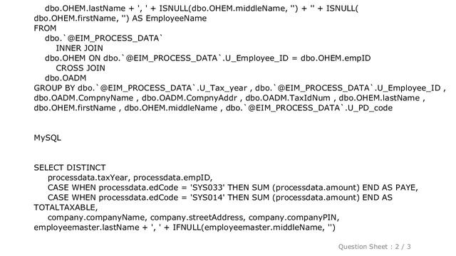 MySQL : Incorrect parameter count in the call to native function 'ISNULL' смотреть онлайн