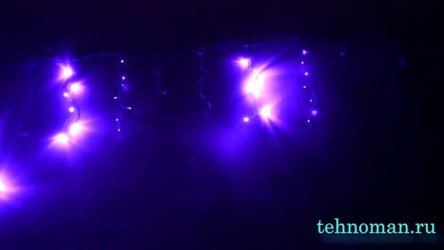 Гирлянды светодиодные бахрома фиолетовые смотреть онлайн