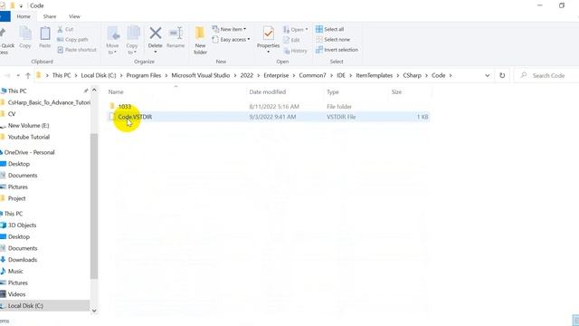 Visual Studio 2022 Class Template Problem | internal class| public class смотреть онлайн