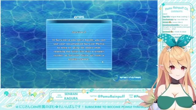 【SENRAN KAGURA PEACH BEACH SPLASH】let's warm up with some swimsuits!!【NIJISANJI EN | Pomu Rainpuff】 смотреть онлайн