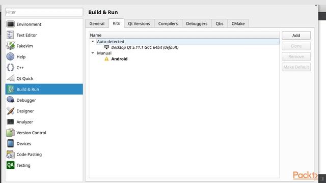 Cross-Platform Application Development with OpenCV 4 & Qt 5: Set Up Qt for Android|packtpub.com смотреть онлайн
