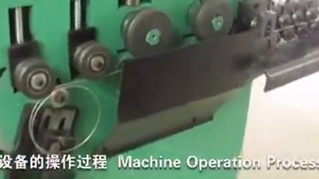 Станок для гибки колец из проволоки с бухт смотреть онлайн