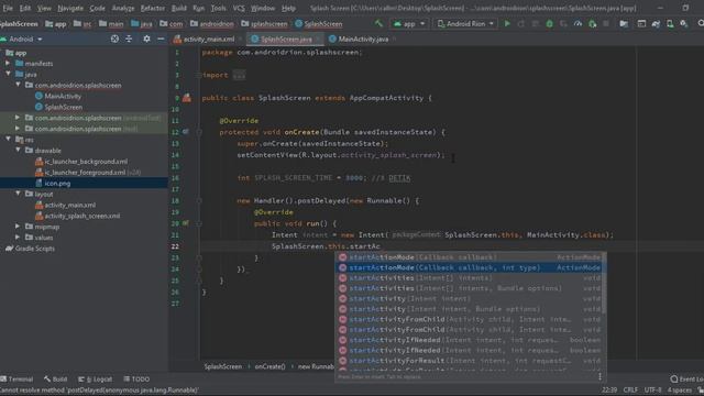 [UPDATE] Cara Mudah Membuat Splash Screen di Android Studio смотреть онлайн