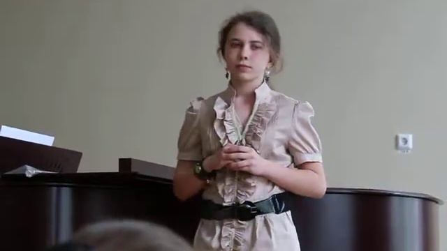 Вероника Абрамова экзамен по вокалу смотреть онлайн