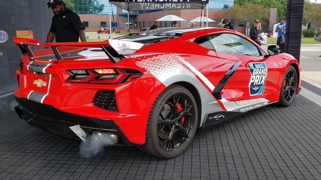 2023 Chevrolet Corvette C8 Indianapolis 500 Pace Car LT2 Cold Start! смотреть онлайн