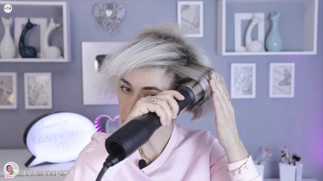 Укладка волос самой себе с объёмом на каждый день пошагово дома | Укладка стрижка Боб Каре смотреть онлайн