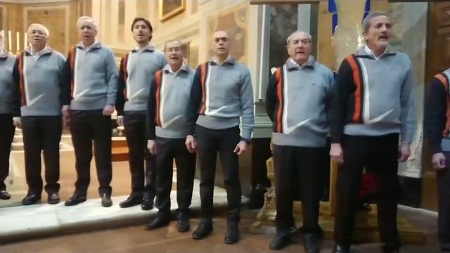 Coro ANA Roma - Benia Calastoria (B. De Marzi) Concerto di Natale 2017 смотреть онлайн