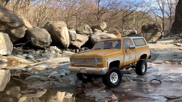 1/10 Scale RC Car : RC4WD Chevrolet K-5 Blazer Offroad Driving #9. смотреть онлайн