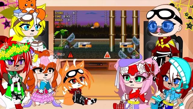 Sonic characters react to Tails and Knuckles duo ending смотреть онлайн