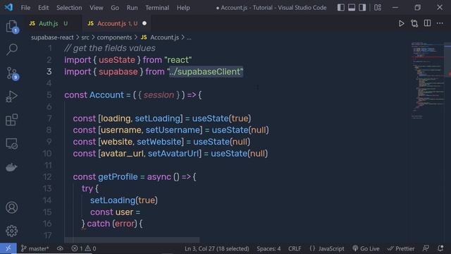 User Authentication with Supabase and React - Storage, Database, Auth смотреть онлайн