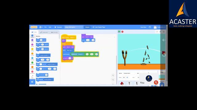 Angry bird block coding смотреть онлайн