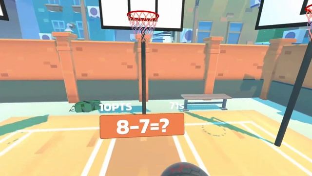 Math World VR | Basketball Quiz Gameplay смотреть онлайн